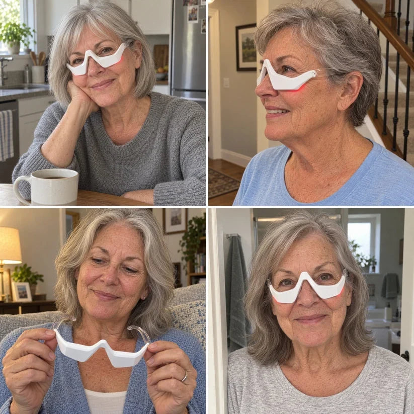 Eyloria® 2-in-1 Red Light Therapy + EMS To Erase Eye Bags